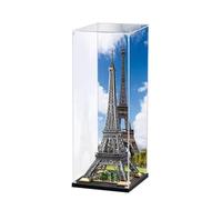 Acrylic Display Case for Lego Eiffel Tower, Paris 10307，Dustproof Box, Storage Box, Transparent Box, Display Box Compatible with Lego 10307（Only Case, No Model (Option 1)