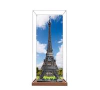 Acrylic Display Case for Lego Eiffel Tower, Paris 10307，Dustproof Box, Storage Box, Transparent Box, Display Box Compatible with Lego 10307（Only Case, No Model (Option 2)