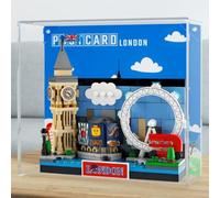 Acrylic Display Case for Lego Postcard 40818/40713 Model 3mm Dustproof (40569)