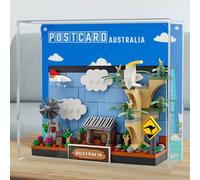 Acrylic Display Case for Lego Postcard 40818/40713 Model 3mm Dustproof (40651)