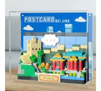Acrylic Display Case for Lego Postcard 40818/40713 Model 3mm Dustproof (40654)