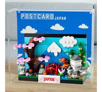 Acrylic Display Case for Lego Postcard 40818/40713 Model 3mm Dustproof (40713)