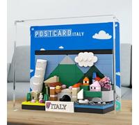 Acrylic Display Case for Lego Postcard 40818/40713 Model 3mm Dustproof (40818)