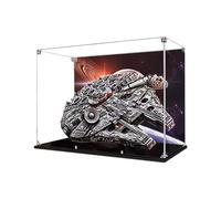 Acrylic Display Case for Lego Star Wars Millennium Falcon 75192- Showcase, Protect & Decorate Model with Dustproof Storage (Style D(88*39*58))