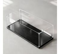 Acrylic Display Case for Legos, Stackable Clear Storage Boxes, Large Clear Acrylic Display Box for Action Figures and Dolls, Durable Assemble Design
