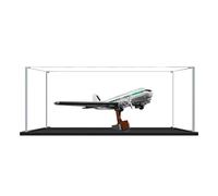 Acrylic Display Case for Model 11378 DC-3 PAN AM Airliner, Compatible with Lego, Transparent Dustproof Storage Box (Model Not Included) (Transparent 2MM)