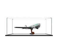 Acrylic Display Case for Model 11378 DC-3 PAN AM Airliner, Compatible with Lego, Transparent Dustproof Storage Box (Model Not Included) (Mirror 2MM)