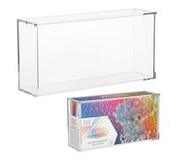 Acrylic Display Case for Prismatic Evolutions Super Premium Collection Box, Acrylic Protectors with Magnetic Lid 8+5mm Dustproof Storage Case Compatible with SPC Collectibles Protector for Displays