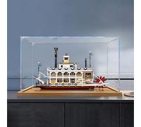 Acrylic Display Case for The River Steamboat for L-e*g-o 21356 Transparent Dustproof Storage Box, Perfect for Study, Bedroom, Living Room - Ideal for BrickFan (Model Not Included) (2mm)