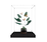 Acrylic Display Case Specially made for Lego 10289 Bonsai and Potted Plant Building Set, Dustproof Transparent Box - Only Display Case, Display Box Compatible with Lego 10289 (3MM + Base A)