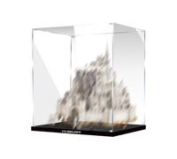Acrylic Display Case Specially made for Lego 11377 White Tower Castle Architecture Building Set, Dustproof Box - Only Display Case, Display Box Compatible with Lego 11377 (3MM)