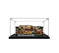 Acrylic Display Case Specially made for Lego 21319 Old Friends Café Building Set, Dustproof Box - Only Display Case, Display Box Compatible with Lego 21319 (2MM + Base A)