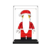 Acrylic Display Case Specially made for Lego 40820 Big Santa Building Set, Dustproof Box - Only Display Case, Display Box Compatible with Lego 40820 (3MM + Base A)