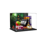 Acrylic Display Case Specially made for Lego 43227 Villain Storybook Building Set, Dustproof Box - Only Display Case, Display Box Compatible with Lego 43227 (Back Spray)