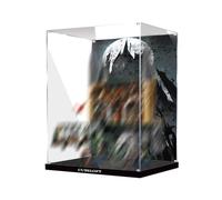 Acrylic Display Case Specially made for Lego 76473 Castle East Wing Building Building Set, Dustproof Box - Only Display Case, Display Box Compatible with Lego 76473 (Back Spray B)