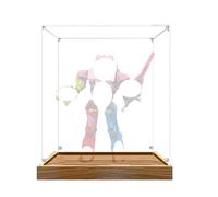 Acrylic Display Case Specially made for Lego 77078 Mech Leader Building Set, Dustproof Box - Only Display Case, Display Box Compatible with Lego 77078 (2MM + Base B)