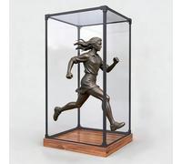 Acrylic Display Case Tall Clear Plastic Display Case for Action Figures, Narrow Transparent Acrylic Box 6 8 10 14 16 18 20 24 in, Dustproof Show Box Storage Bins(60x60x50cm(24x24x20in))