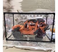 Acrylic Display Case with Door Lock, UV Protection Figures Protection Boxes 25 30 35 40 45 Cm, Custom Organizer Bins for Rc Cars Easy to Assemble(8x6x6"/20x15x15cm)