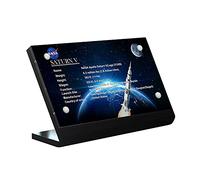 Acrylic Display plaque for Lego The Apollo Saturn V 21309 (Lego Set is not Included)