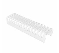 Acrylic Display Rack with Slots for Trade Shows, Retail Stores, Supermarkets, and Warehouses