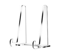 Acrylic Display Stand - Clear Picture Holder For Postcards | Designed Clear Book Base Table Stand | Square Stand Destined Home Office School