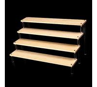 Acrylic Display Stand Compact 1 to 5 Tiers for Collections and Cake Decorations Stay Organised and Stylish