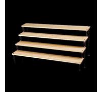 Acrylic Display Stand Compact 1 to 5 Tiers for Collections and Cake Decorations Stay Organised and Stylish