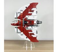 Acrylic Display Stand Compatible with Lego Ahsoka Tano's T-6 Jedi Shuttle 75362 (Standard Edition)