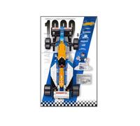Acrylic Display Wallboard for Lego 11375 10330 10353 racing car Building Set, Wall Mount Display Wallboard - Only Display Board, Display Board Compatible with Lego 11375 10330 10353 (10353)