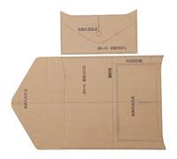 Acrylic DIY Template for Envelope Bag, Clear Acrylic Stencil Craft Kit, Transparent Reusable Pattern for Making Passport Bag Handbag with Kraft Protective Film