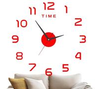 Acrylic DIY Wall Clock Modern Display Home Art Decor