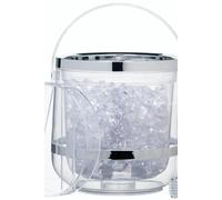 Acrylic Double Walled Insulated Ice Bucket, Gift Boxed BarCraft Clear One Size