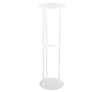Acrylic Drink Table for Small Spaces, 7.9x7.9x23.6in Minimalist Martini Table, Small Round Drink Side Table for Living Room, Bedroom, Balcony