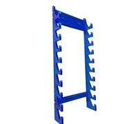 Acrylic Drum Stick Holder, Drumstick Display for 10 Pairs of Drumsticks, Drum Accessories Gifts for Drum Set Mallet and Percussion Sticks, Baquetas Para Bateria(Blue)