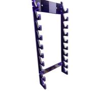 Acrylic Drum Stick Holder, Drumstick Display for 10 Pairs of Drumsticks, Drum Accessories Gifts for Drum Set Mallet and Percussion Sticks, Baquetas Para Bateria(Purple)