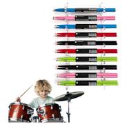 Acrylic Drum Sticks Stand, Drumstick Organizer Holder Fits All Universal Standard Drum Sticks, Drumstick Collection Accessories for 10 Pairs of Drumsticks