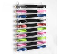 Acrylic Drumstick Display Stand, Drum Stick Holder for 10 Pairs of Drumsticks, Collector Drumstick Rack, Wall Mount or Standing, Drumstick Storage Rack