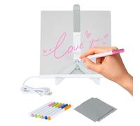 Acrylic Dry Erase Board - Frameless Acrylic Message Sheet, Smooth Writing Experience, Easy Clean Memo Panel, Reminder Organizer | for Bedroom Kitchen Entryway Daily Communication Setup
