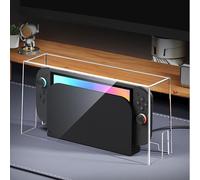Acrylic Dust Cover Transparent Dust Guard Compatible with Nintendo Switch 2, Anti Scratch Waterproof Protective Clear Acrylic Cover Sleeve Display Box for Switch 2