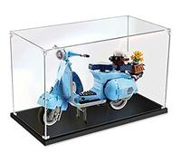 Acrylic Dustproof Display Case Compatible with LEGO 10298 Vespa 125, Showcase, Dustproof Display Case for LEGO 10298 (Without Model Kit)