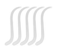 Acrylic Earring Trial Sticks - 5 Piece Transparent Ear Display Strip | Ear Stud Hoop Jewelry Display Stand for Mall Home Store Showcase Earrings Exercise Try On Organizer Accessory Strip