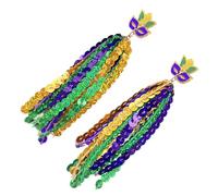 Acrylic Earrings with Flowing Tassels Stylish Jewelry Accessories Great for Sensitive Ears Stylish Costume Jewelry
