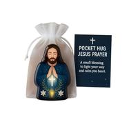 Acrylic Easter Greeting Card Pocket Hug Gift with Inspirational for Portable Holiday Gifting and Party Decorations Portable Holiday