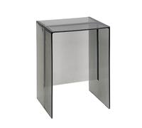Acrylic End Table Multipurpose C Side Table, Modern Bedside Coffee Table, Accent Table and Stool for Living Room, Bedroom, Bathroom, Office (Color : Grå)