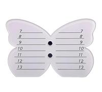 Acrylic Eyelash Extension Organizer Butterfly Shape Eyelash Palette Lash Extension Stand Lash Palette Beauty Salon Acrylic Lash Palette Butterfly Shape Eyelash Tray Stand Eyelash Extension Stand