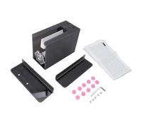 Acrylic Eyelash Flowering Machine, False Eyelash Separator with Extension Board, Manual Rotating Handle for Automatic Blooming, Complete Set with Glue Cup and Placement Bags for Pr (Black)