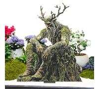 Acrylic Fairy Garden Stakes - Garden Stakes Decorative Fairy | Patio Decoration | Tree Man Earth Goddess Statue Stake | Outdoor Accessories Ground Stake 2-D Flower Pot Decoration for Yard Lawn