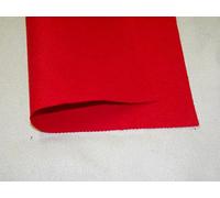 Acrylic Felt Baize Craft/Poker Fabric Material - Cherry RED, Sample - 23cmx23cm