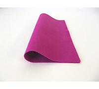 Acrylic Felt Baize Craft/Poker Fabric Material - Fuchsia, 1Mtr 150cm x 100cm