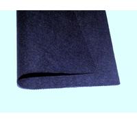 Acrylic Felt Baize Craft/Poker Fabric Material - Navy Blue, Precut - 1Mtr - 150cmx100cm